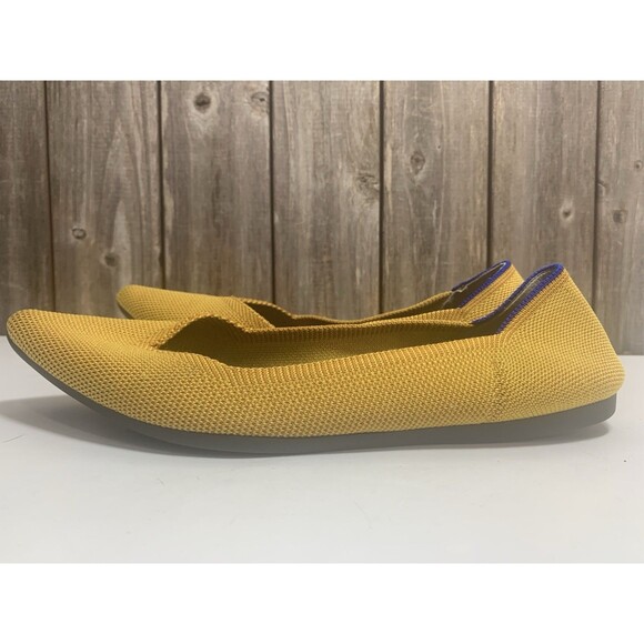 Rothy’s The Point Marigold Pointed Toe Ballet Flats Size 8 - Picture 4 of 8